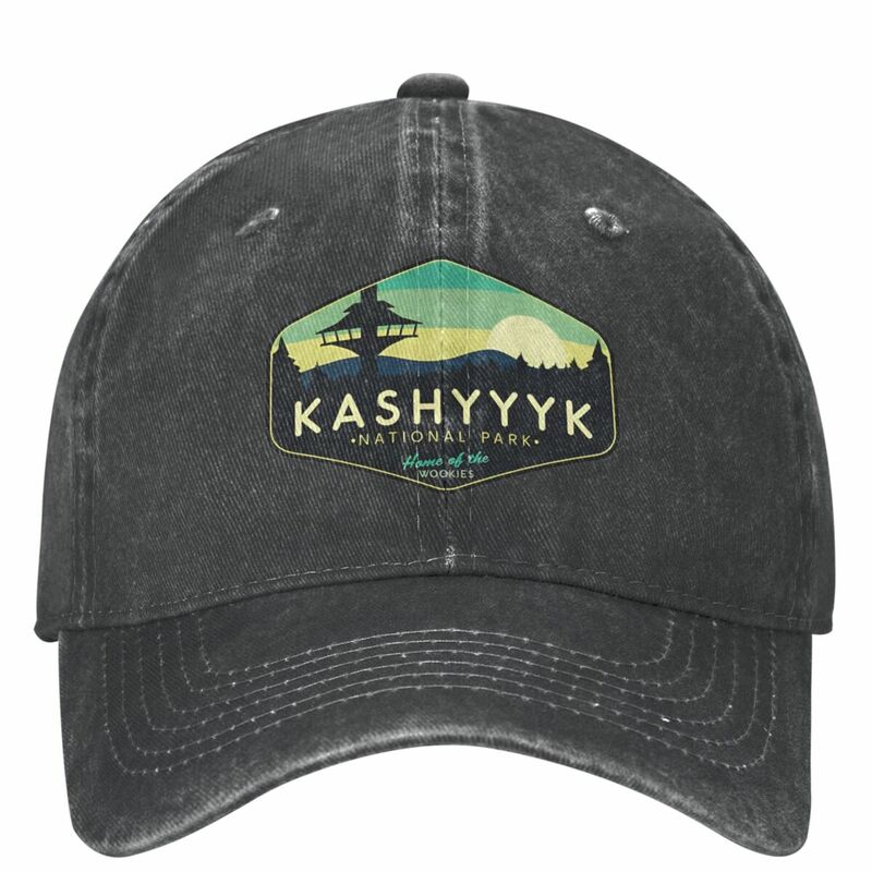 قبعة بيسبول الحديقة الوطنية للجنسين kashyyk ، قبعات مغسولة بالأسى كلاسيكية ، أغطية رأس قابلة للتعديل ، بضائع
