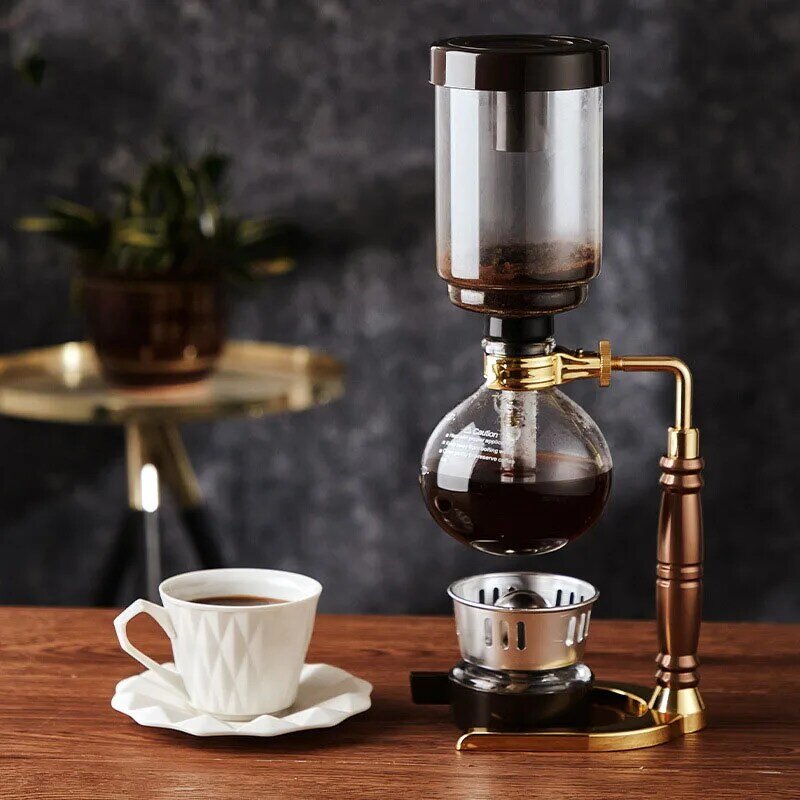 Siphon-コーヒーポット,コーヒーメーカー,電気,手動,コーヒーメーカーのセット