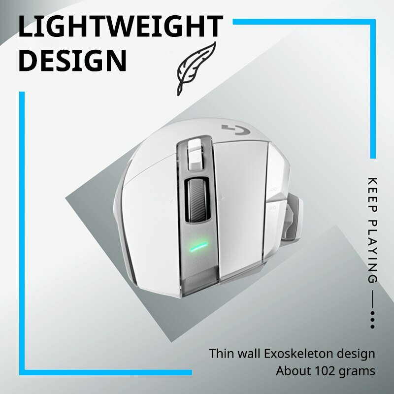 Logitech (g) g502 x高度なエディション新しい光学機械式ハイブリッドマイクロヒーローエンジンゲーミングマウス