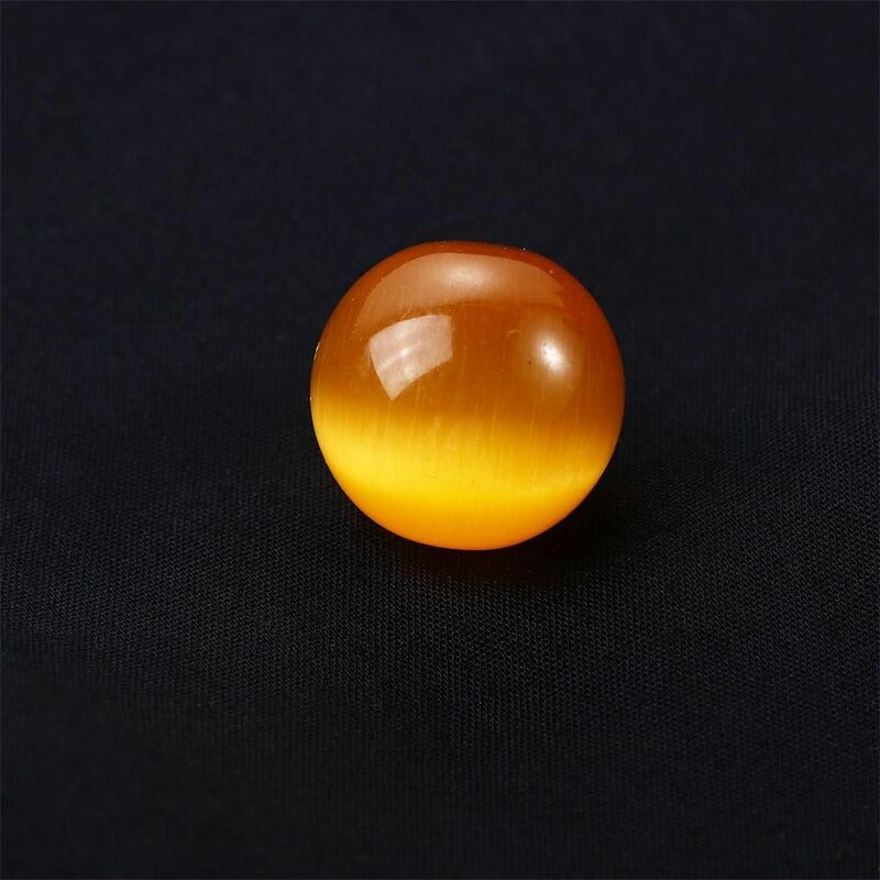 Crystal Round Ball Crystal Sphere Colorful Marble Games Glass Marbles Colorful Cat Eye Sphere Cat's Eye Stone Glass Ball Toys