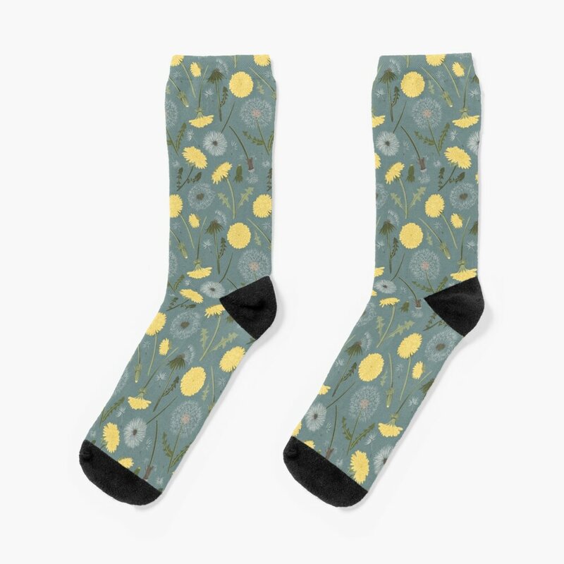 Klassische gelbe Löwenzahn Socken Geschenk Neujahr viele kurze Socken Frau Männer