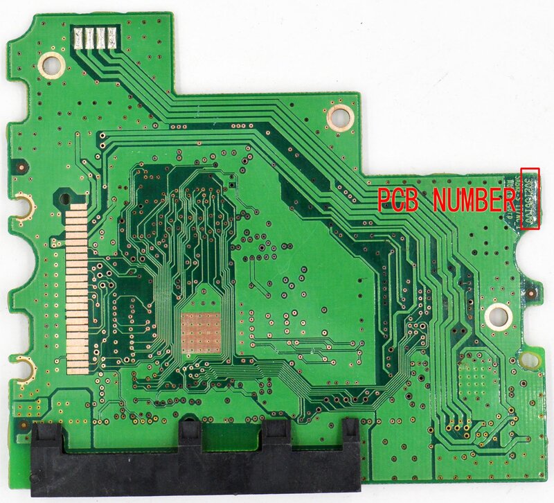Maxtor-placa de circuito de disco duro SATA de escritorio, número de placa: 302136100/controlador principal IC : 040128000