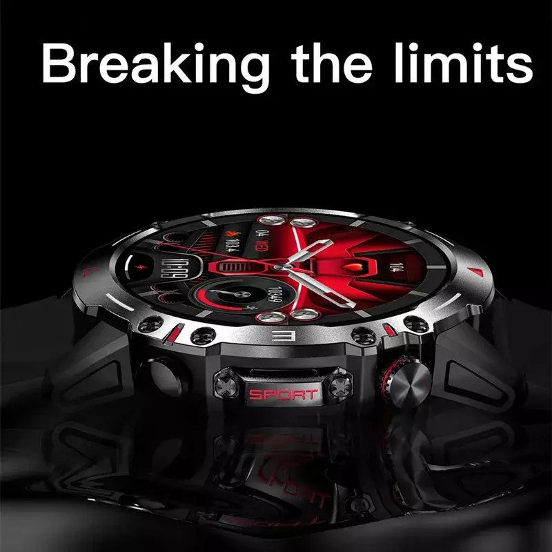 Умные часы HK87, прочные мужские Смарт-часы для спорта на открытом воздухе, экран AMOLED, Bluetooth, звонки, голосовые ии, 410 мАч, фитнес-трекер