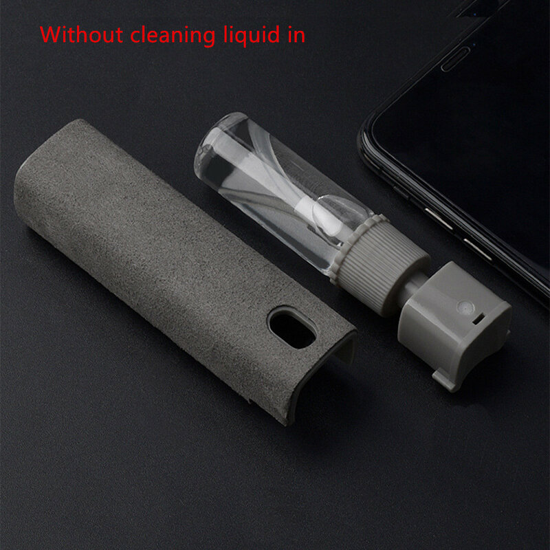 phone clean screens spray Computer Screen Cleaner Spray Dust Removal Microfiber Cloth Cleaning Artifact Without Cleaning Liquid