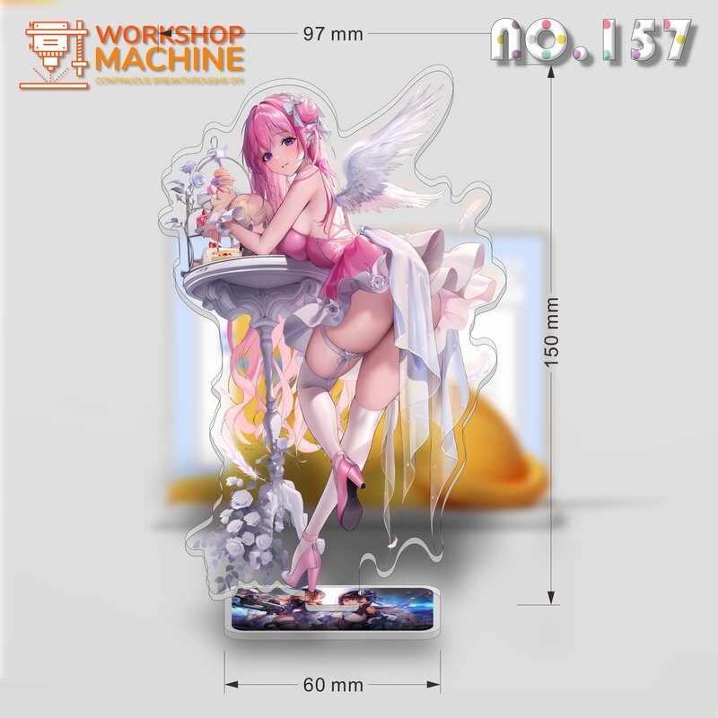 Goddess of Victory Nikke Anime Characters Acrylic Display Stand Model Office Desktop Sign Gift Doll Collection Props Figure 15cm