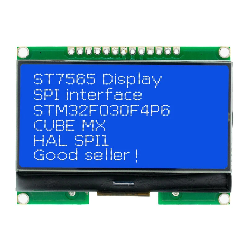 Lcd12864 12864-06D, 12864, ЖК-модуль, COG, с китайским шрифтом, матричный экран, интерфейс SPI