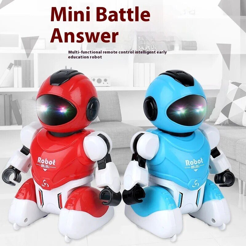 子供のためのインテリジェントなミニロボット電気おもちゃ,インタラクティブな多機能音声ロボット,トレーニングおもちゃ,誕生日プレゼント