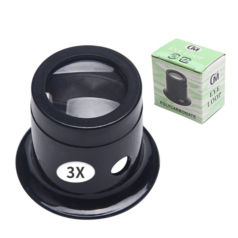 3X/5X/10X /15X/20X Jam Tangan Kit Alat Perbaikan Lensa Mata untuk Hobi Pembuat Perhiasan Rumah Drop Shipping
