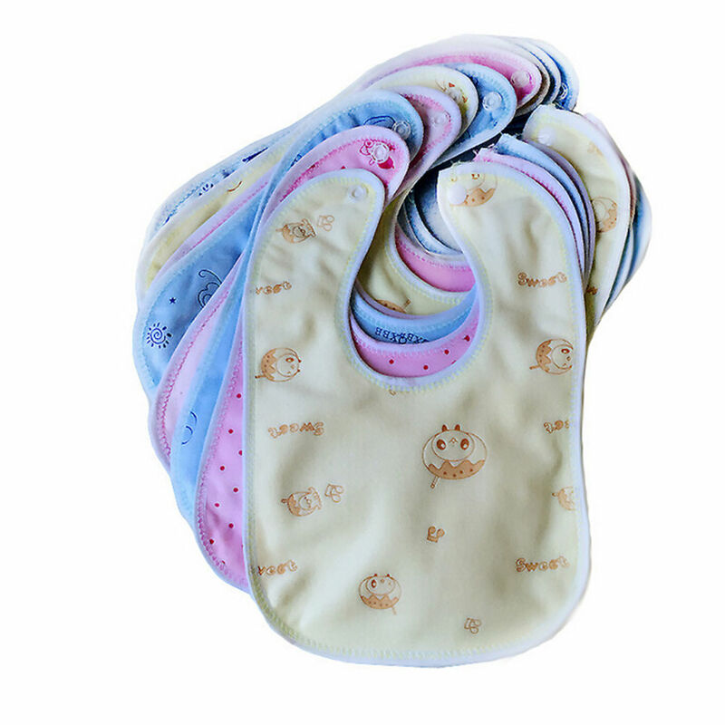 Losowe style Baby Animal wodoodporne śliniaki noworodek niemowlę ślina kreskówkowy ręcznik dla dziecka