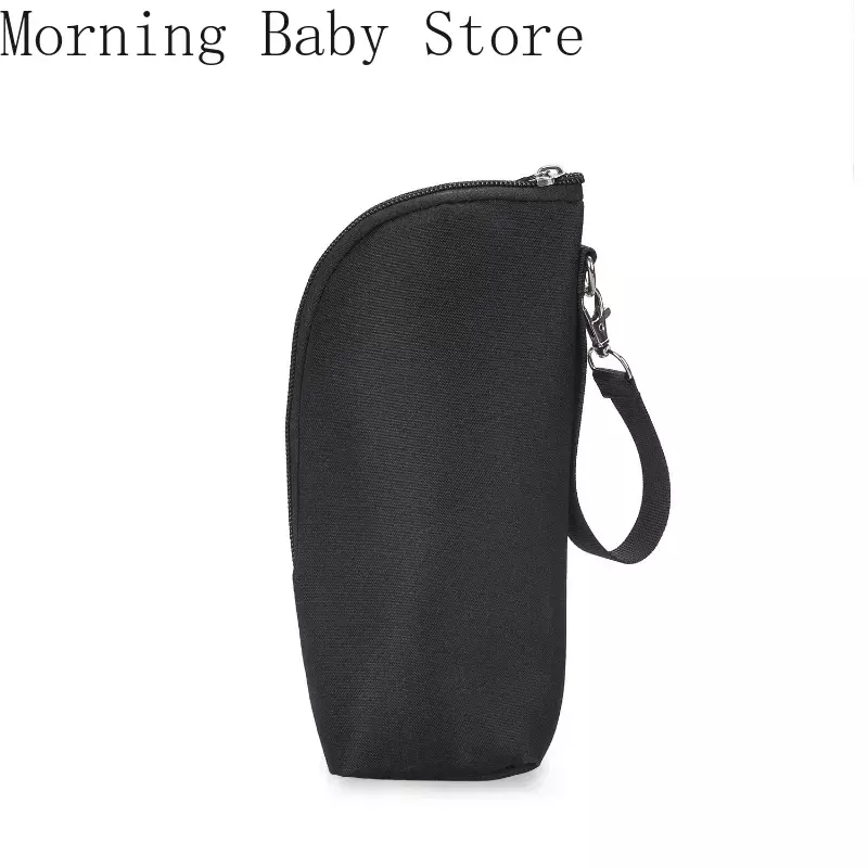 Tas makanan bayi portabel, tas isolasi penghangat susu aluminium, tas aksesori tas ibu kereta bayi