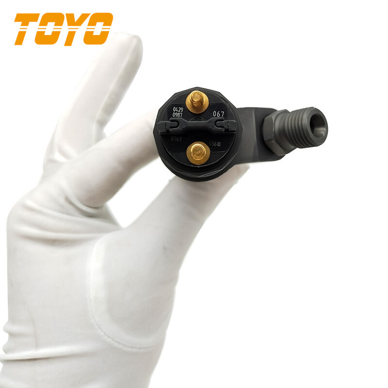TOYO-inyector de combustible Common Rail para motor de excavadora, para VOLVO EC210B, 044512067, 0986435549, 04290987, 20798683, D6E