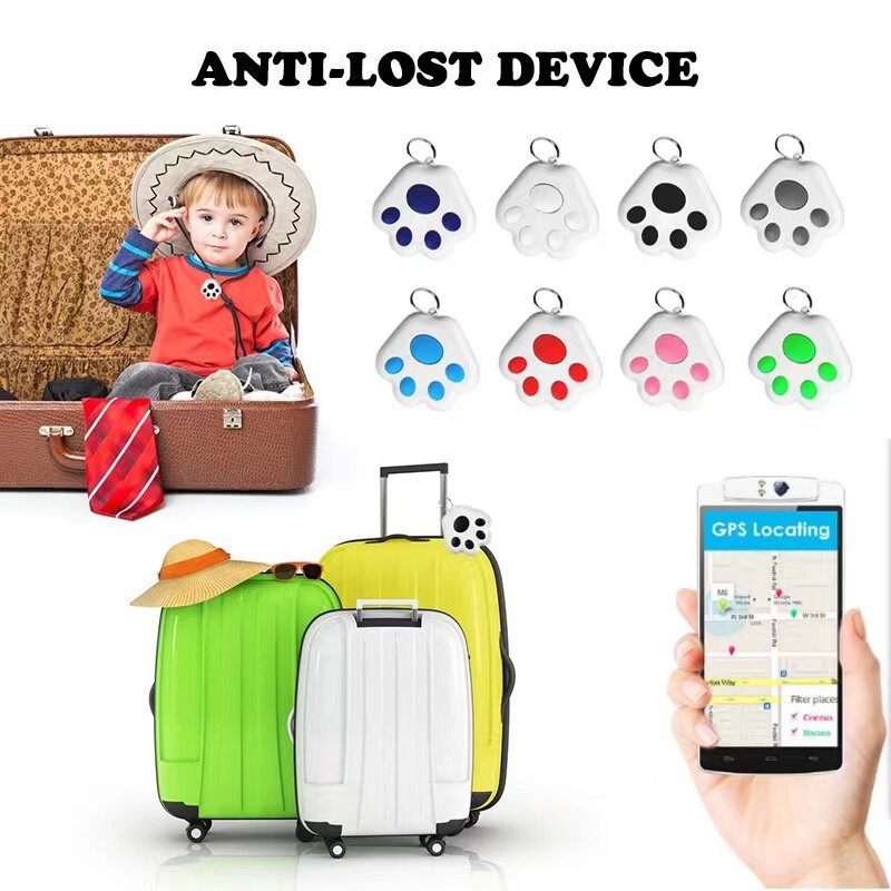Rilevatore di chiavi con fischietto Anti-smarrimento di alta qualità sensore di allarme Bluetooth Wireless dispositivo di protezione di sicurezza Tracker per bagagli per auto per animali domestici