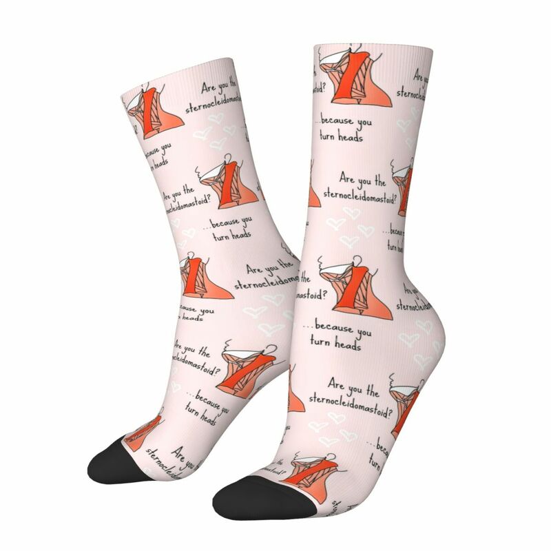 Носки-каламбуры stermri поглощающие пот, всесезонные длинные носки в стиле Харадзюку, аксессуары для мужчин, подарок на день рождения