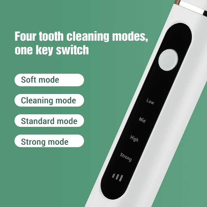 Pembersih Gigi Scaler Visual Elektrik Sonic Alat Pemutih Gigi Penghilang Noda Gigi Menyegarkan Napas Perawatan Mulut USB Rumah Tangga