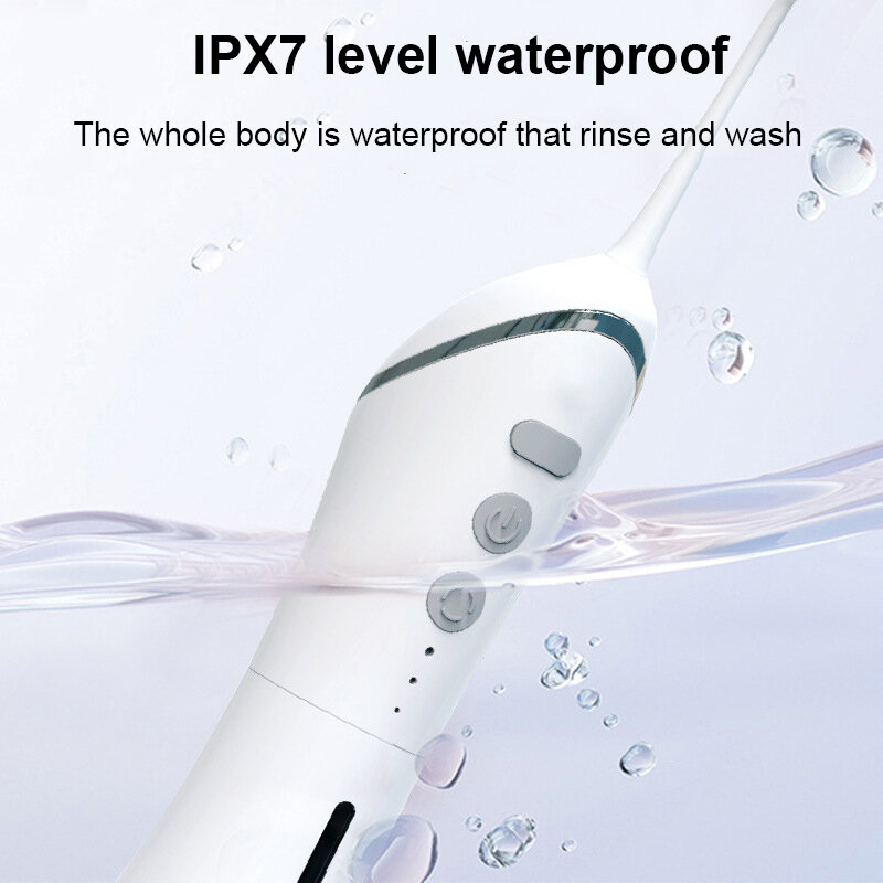 Xiaomi Oral Irrigator Water Flosser Electric Dental Whitening USB Rechargeable Gums Care Portable Cordless Jet Tooth Scaler New