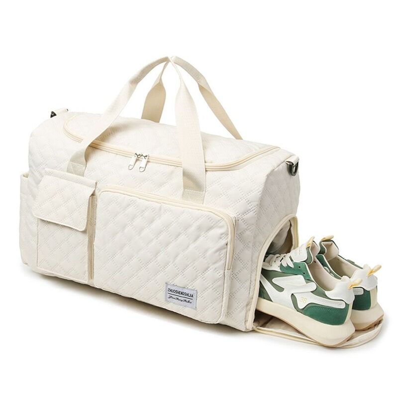 Borse da viaggio di grande capacità di moda borse a tracolla per bagagli impermeabili Separate bagnate asciutte borsa sportiva per il Fitness aziendale uomo donna