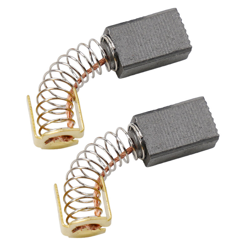 2PCS Motor Carbon Brushes For Motor Angle Grinder 15x8x5mm Power Tool Accessories Spare Parts Replacement General