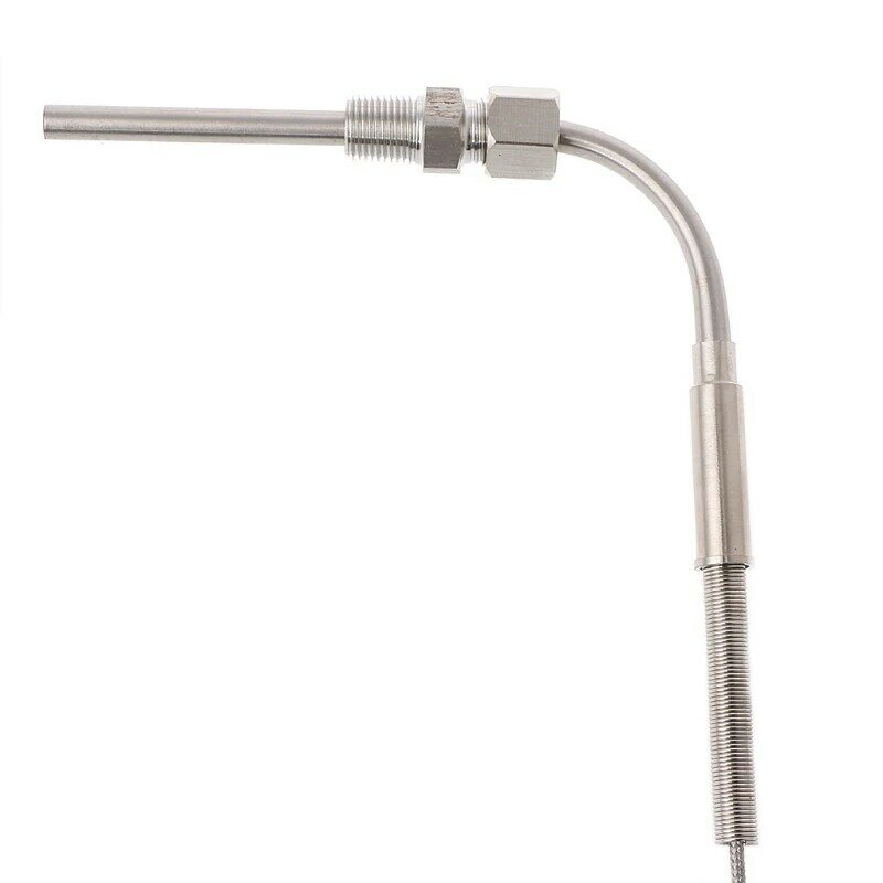 -100~1250°C Stainless Steel EGT Temperature Sensors Thermocouple K /PT100 Type For Motor Exhaust Gas Temp Probe 1m~10m
