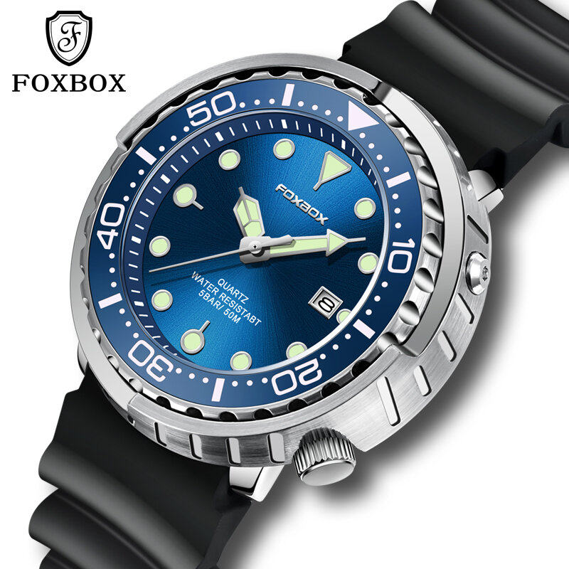LIGE-reloj analógico de silicona para hombre, accesorio de pulsera de cuarzo resistente al agua con cronógrafo, complemento masculino deportivo de marca de lujo con diseño moderno