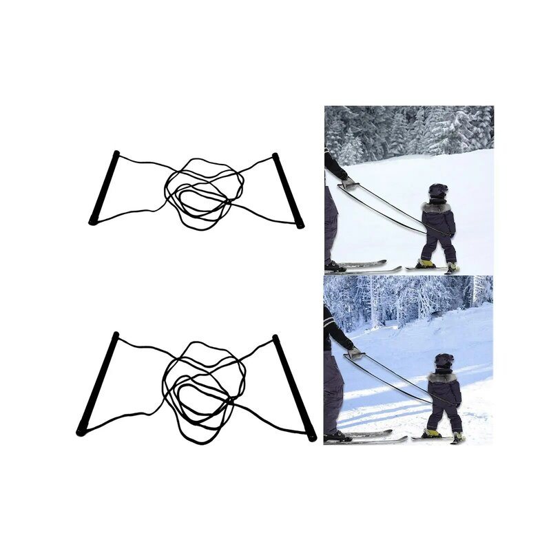 Ski Trainer Strap for Cycling, Rope Handle, Winter Sports, Skating