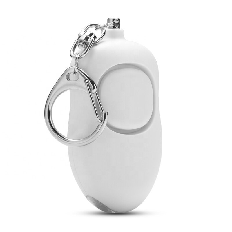 Alarme personnelle aste Loup Protector pour femme, lampe de bain, lampe de poche, lumière LED, autodéfense, porte-clés de sécurité, 6 couleurs, 140db