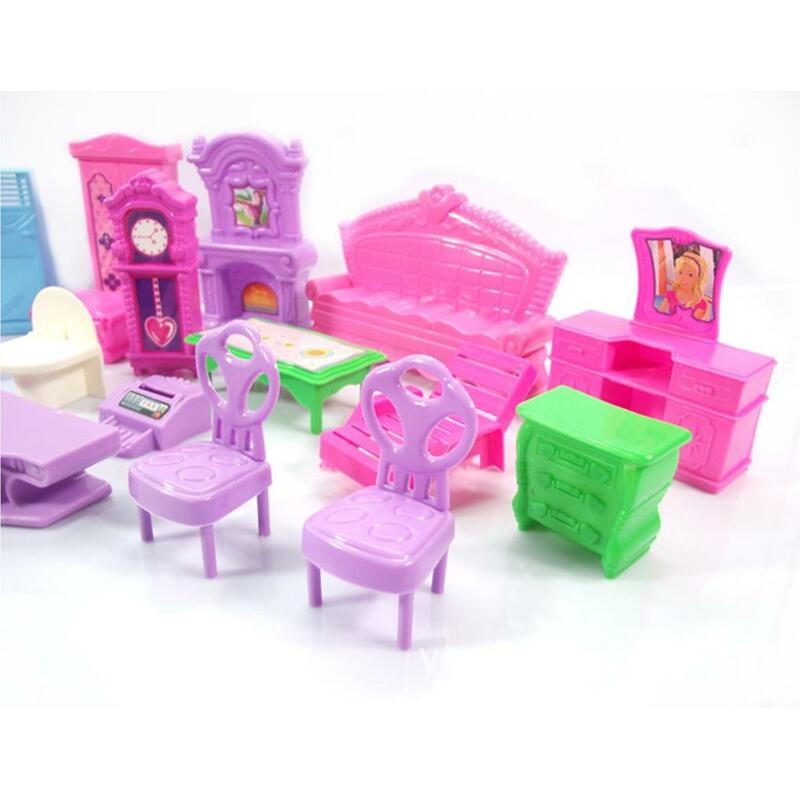Mini casa decoração brinquedo simulação modelo, mobiliário acessório