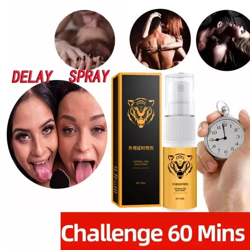 Spray ritardante del sesso per gli uomini tempo prolungato 60 minuti ritardo olio dio indiano maschio Anti eiaculazione precoce prolungare i prodotti del sesso 10ml