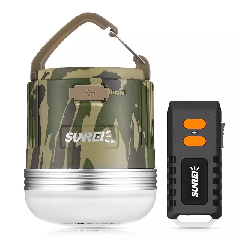 SUNREI CC3 Rechargeable Outdoors Camp Lamp Emergency Lamp Portable Waterproof Climbing LED Lantern Solar USB 9900mAh Battery