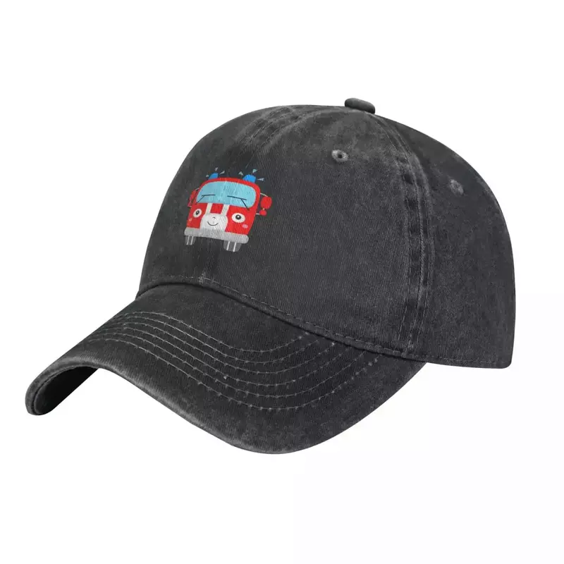 Sombrero de vaquero de camión de bomberos para niños, gorra militar personalizada para hombres y mujeres