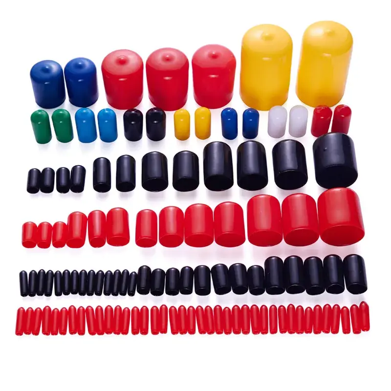 Screw Protection Sleeve Rubber Cap Silicone Sublication Seals Silicon Stopper Decorative Cover End Caps Plastic Plugs Insulating