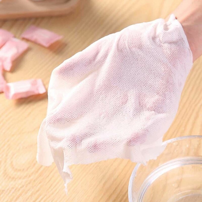 Hotel Travel Cotton Non-woven Face Wash Tool Compressed Washcloth Compressed Face Towel Disposable Towel Water Wet Wipe