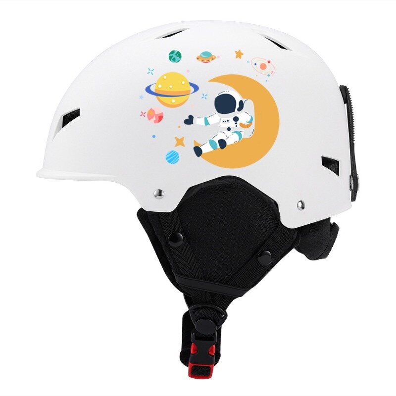 Мотоциклетный детский всесезонный шлем мультяшный автомобильный шлем для катания на коньках и лыжах