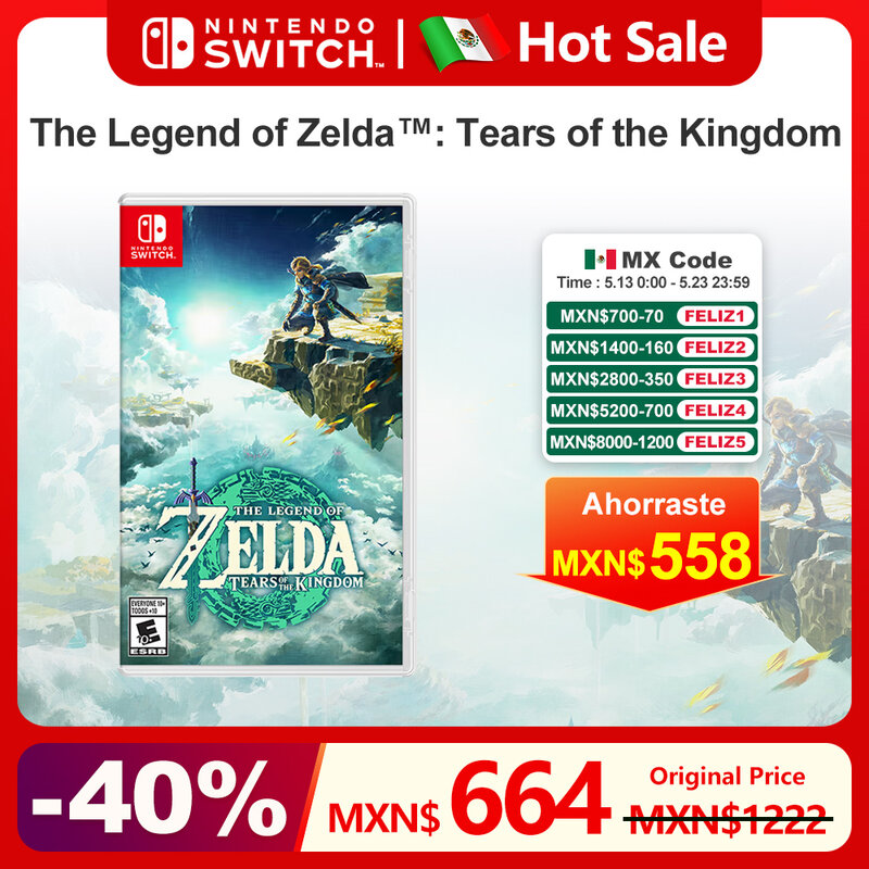 The Legend of Zelda Tears of the Kingdom Nintendo Switch игры Оригинальная физическая игровая карта для Switch OLED Lite
