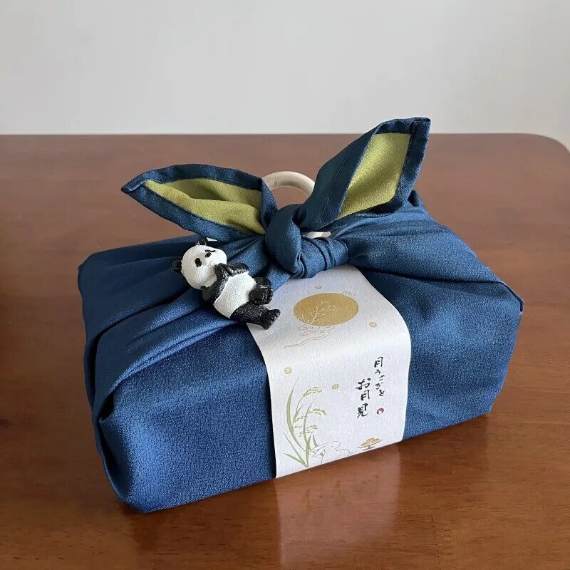 Furoshiki-Pañuelo de estilo japonés, paño de envoltura de estilo tradicional japonés, paño de embalaje de regalo, toalla de envoltura Bento