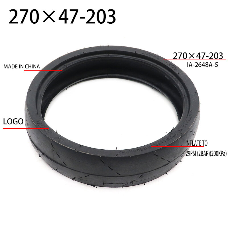 270x47-203 Tire Inner Tube Outer Tyre for Freekids/Babyruler Baby Carriage Thickened INNOVA Tires