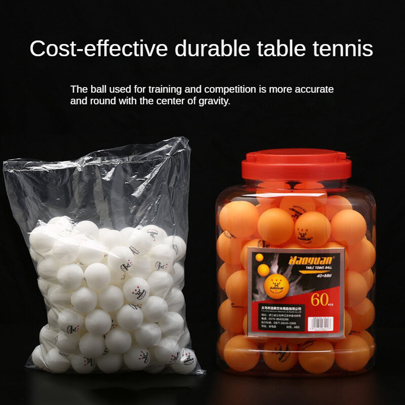 Bola Ping Pong plastik ABS 3 bintang, bola tenis meja profesional 3 Bintang 2.8g 40 + mm untuk latihan pertandingan