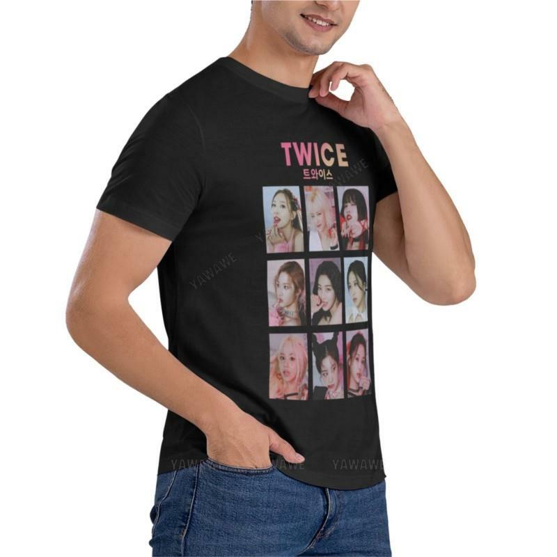 Männer T-Shirt kpop ot9 aktive T-Shirt Männer Kleidung benutzer definierte T-Shirts Baumwolle T-Shirts Mann Herren T-Shirt 4xl 5xl