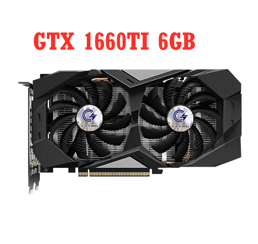 C ccting GeForce GTX 1660 Ti OC 6G GeForce GTX1660TI 1660TI 12nm 6G 192bit GDDR6สำหรับกิกะไบต์
