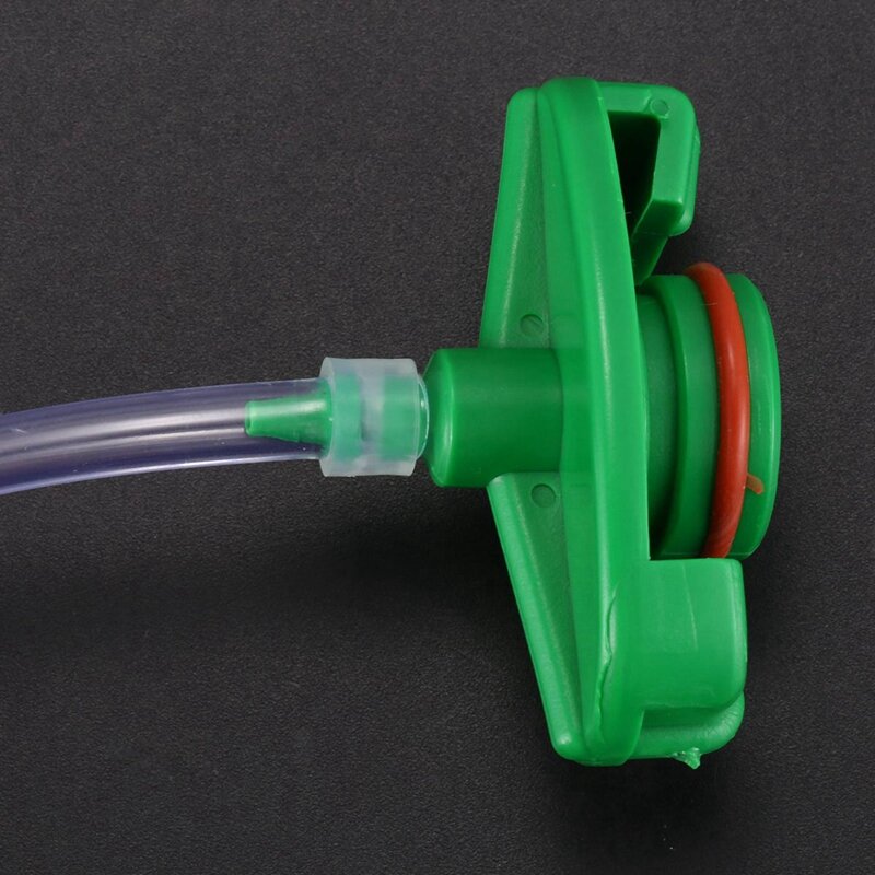 Adaptateur de seringue en plastique transparent, tube à air, distributeur de colle, 4X, 30CC-50CC