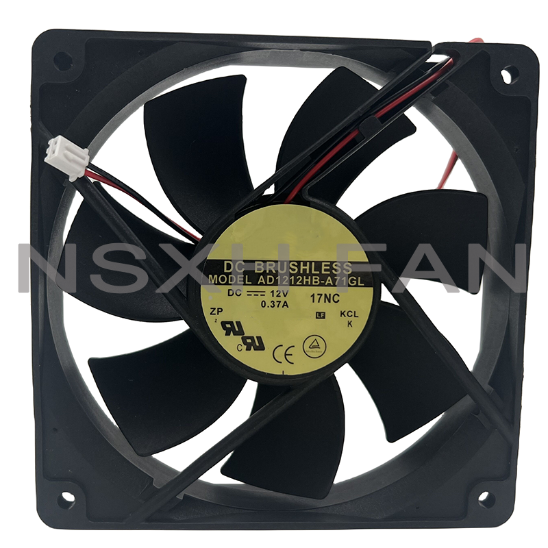 New AD1212HB-A71GL 12V 0.37a 12025 12cm Silent Chassis Cooling Fan