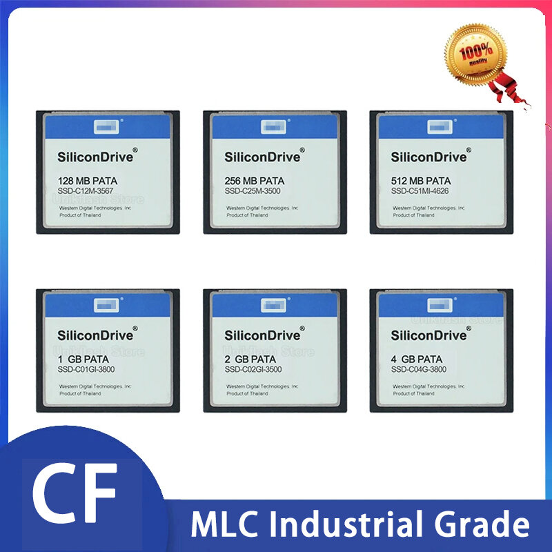 産業機器用のコンパクトなcfメモリーカード,wdフラッシュカード,128mb,256mb,512mb,mb,1gb,2gb,4gb,8gb 16gb