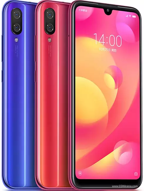 Ponsel Xiaomi mi play, ponsel cerdas Mediatek MT6765 Helio P35 telepon cerdas 1080x2280 warna acak dengan hadiah