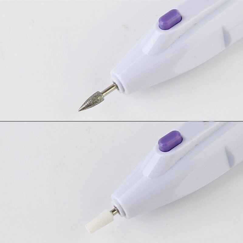 Công cụ làm đồ trang sức bằng nhựa Epoxy Y1UB DIY Khoan Bút Công cụ đánh bóng móng tay bằng điện