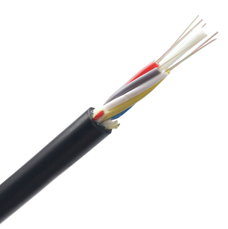 Câble à fibre optique SM G65OJ, ADSS et Dean TS, 9.5mm, 1 m, 2m, échantillon
