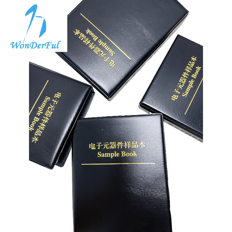 Resistor Kit SMD 1206 Sample Book Chip Resistor Assortment Kit0201 0805 0603 0402 1% FR-07 SMT 400 Values 0R-10M Smd Sample Book