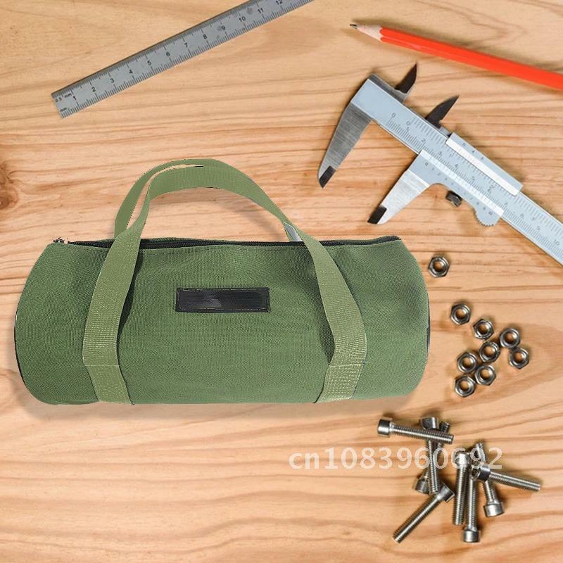 Thickened Canvas Tool Pouch for Electrician Screwdriver Pliers Repair Hand Tools Portable Electrical Tool Storage Organizer Bags