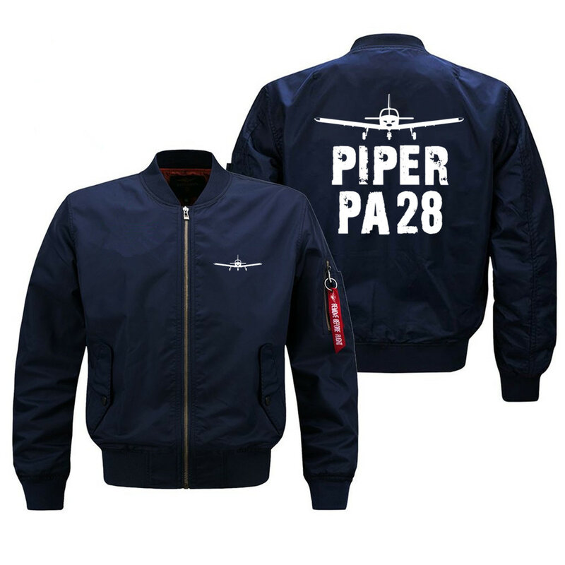 جاكيتات بومبر Piper PA28 للرجال ، معاطف الطيارين ، ملابس للربيع والخريف والشتاء ، Ma1