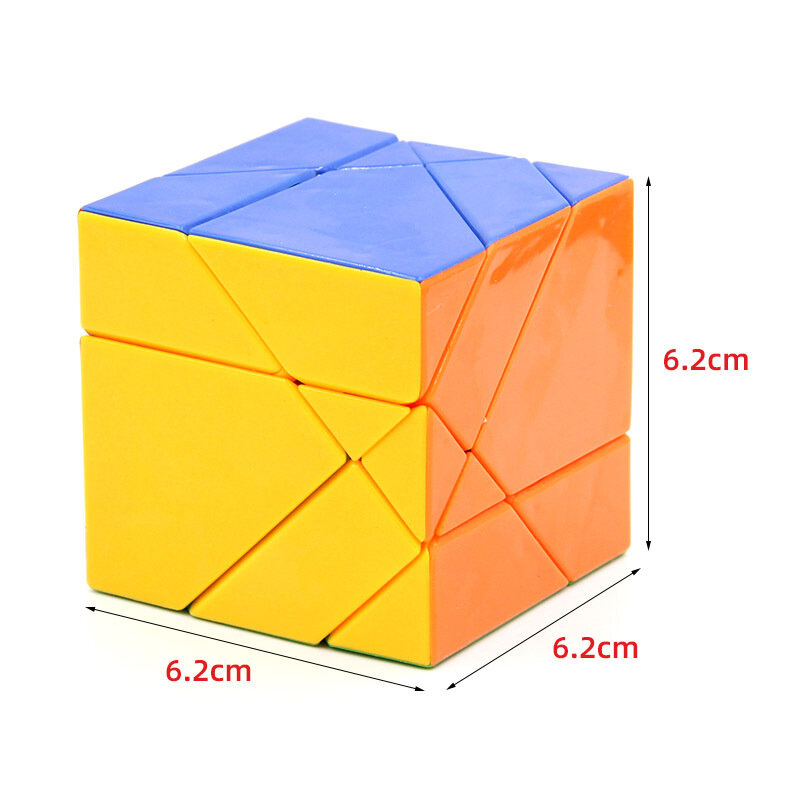 Magiczne kostka łamigłówka 5 osi 3 ranga Cube 7 siedem Tangram profesjonalne edukacyjne Twist zabawki gra mistrz kolekcja musi prezent