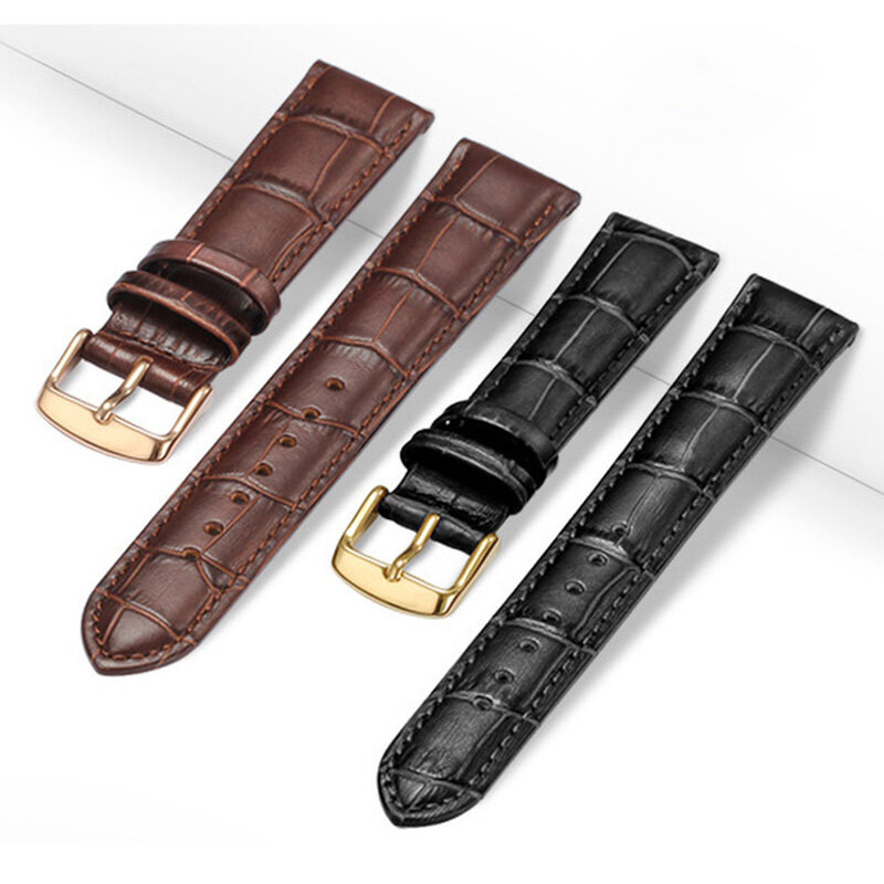 Universal Ersatz Leder Armband Leder Armband für Männer Frauen 12mm 14mm 16mm 18mm 19mm 20mm 21mm 22mm Uhr Band