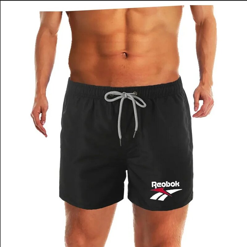 Bañador deportivo para hombre, ropa de baño Sexy, pantalones cortos de playa, tabla de Surf, 2023